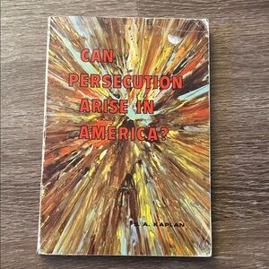 Can Persecution Arise In America Kaplan Burst of Color Art Poster